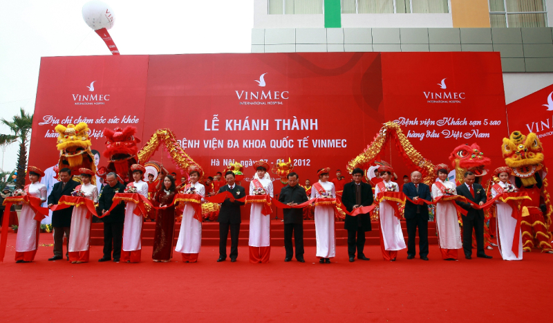 lễ khánh thành bệnh viện đa khoa quốc  tế vinmec