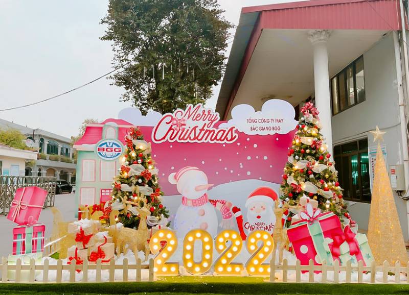 Dịch vụ trang trí cổng chào theo chủ đề Noel